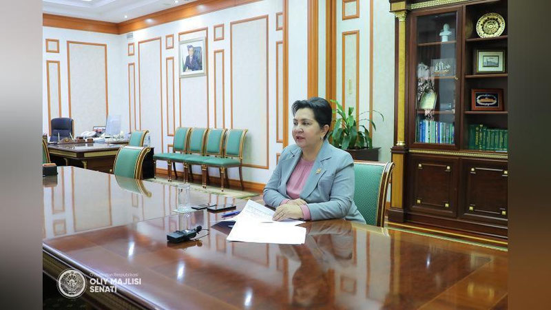 'Senat raisi: "Mehribonlik uylarining 900 nafar bitiruvchilarini uy-joy bilan ta`minlash uchun byudjetdan 50 millard so`m mablag` ajratilgan"'ning rasmi