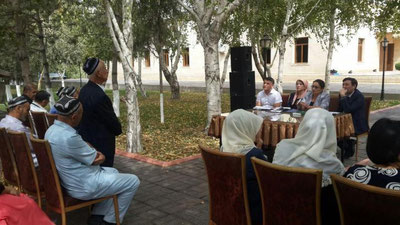 'Farg`onada fuqarolar bilan "Ochiq-muloqot" o`tkazildi'ning rasmi