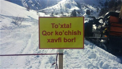 'O`zbekistonda qor ko`chki xavfi e`lon qilindi'ning rasmi