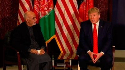 'Tramp kutilmaganda ilk bor Afg`onistonga tashrif buyurdi. Nega?'ning rasmi