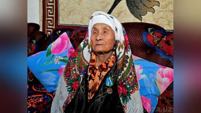 'QO`SJAP OVULIDA YaShOVChI 102 YoShLI TOJIGUL MOMOGA MUKOFOT TOPShIRILDI'ning rasmi