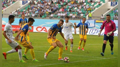 'ЎЗБЕКИСТОН КУБОГИ. «БУНЁДКОР» ЯРИМ ФИНАЛ ИЛК ЎЙИНИДА «ДИНАМО» БИЛАН ДУРАНГ ЎЙНАДИ 'ning rasmi