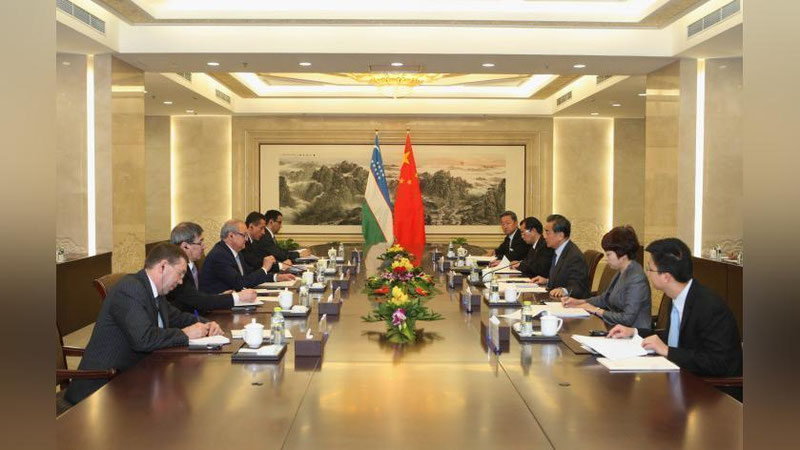 Изрображение 'Узбекистан и Китай обсудили проблемы международной и региональной политики'