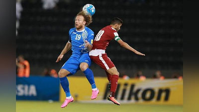 'Vitaliy Denisov Qatarga qarshi uchrashuvda ishtirok eta olmaydi 'ning rasmi