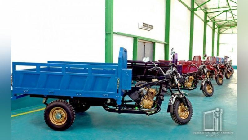 'Бухорода “Lochin” бренди остида юк мотоцикллари ишлаб чиқариш йўлга қўйилди'ning rasmi