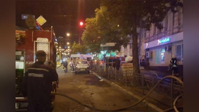 '​Kiev markazida portlash yuz berdi'ning rasmi