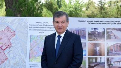 Изрображение 'ПРЕЗИДЕНТ НАВЕСТИЛ ПАЦИЕНТОВ ПСИХИАТРИЧЕСКОЙ БОЛЬНИЦЫ И ДОМА "МУРУВВАТ"'