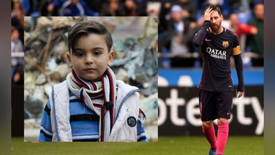 'Messi ham Ronaldu singari Suriyadagi bolalarni qo`llab-quvvatladi'ning rasmi