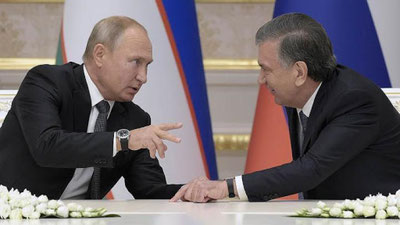 'Putin Shavkat Mirziyoevni tabrikladi'ning rasmi