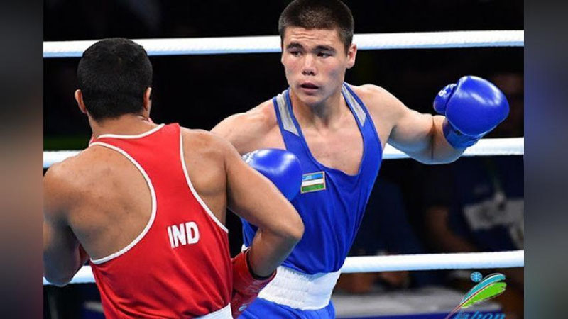 '"Golden Boy" Бектемир Мелиқўзиевнинг нокаутлари видеосини тақдим этди (видео)'ning rasmi