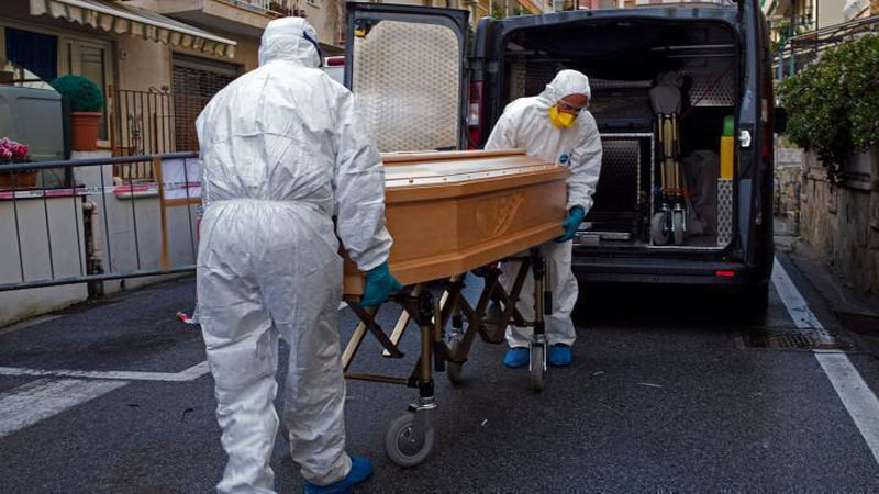 'Oxirgi sutka davomida dunyoda COVID-19 dan 8 ming nafardan ortiq bemor vafot etdi'ning rasmi