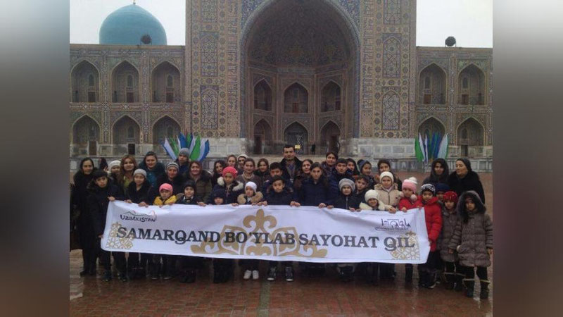 ' “O`ZBEKISTON BO`YLAB SAYoHAT QILING” DASTURI DAVOM ETMOQDA!'ning rasmi