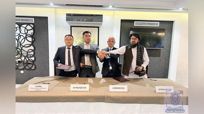 'O`zbekiston, Afg`oniston, Qirg`iziston va Xitoy hukumatlari logistika infratuzilmasini rivojlantirish masalalarini ko`rib chiqdi'ning rasmi