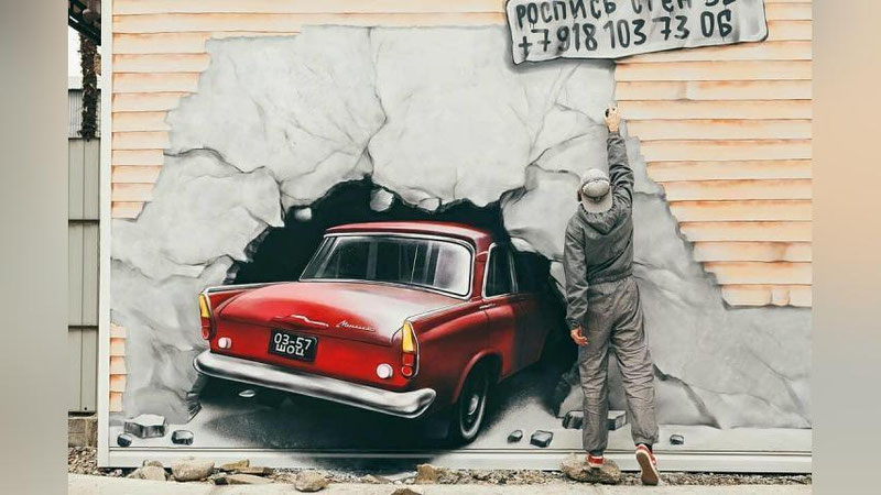 'Сочи аҳолисини ўта реалистик кўча санъати қўрқитиб юборди (Фото)'ning rasmi