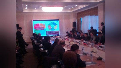 'O`zbekiston-Rossiya: to`qimachilik bo`yicha cheksiz hamkorlik'ning rasmi