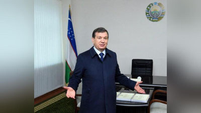 '​Shavkat Mirziyoev O`zbekiston Prezidentining Navoiy viloyatidagi Xalq qabulxonasida bo`ldi'ning rasmi