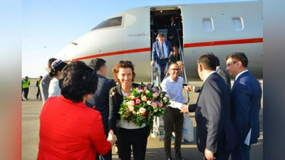 'YuNESKO bosh direktori Odri Azule: "Umumiy merosimizni hamjihatlikda avaylab-asrashimiz darkor!"'ning rasmi