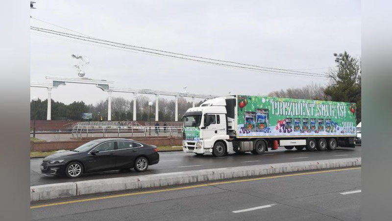 'Prezident sovg`asi mamlakatimizning turli hududlariga jo`natildi'ning rasmi