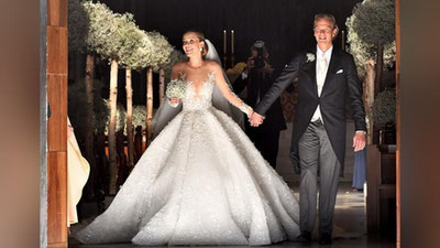 Изрображение 'НАСЛЕДНИЦА ИМПЕРИИ SWAROVSKI ВЫШЛА ЗАМУЖ В ПЛАТЬЕ ЗА $900 ТЫСЯЧ (ФОТО)'