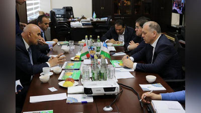 'Tojikiston delegasiyasi O`zbekistonga tashrif buyurdi 'ning rasmi