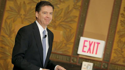 Изрображение 'ПРЕЗИДЕНТ США ДОНАЛЬД ТРАМП УВОЛИЛ ГЛАВУ ФБР'