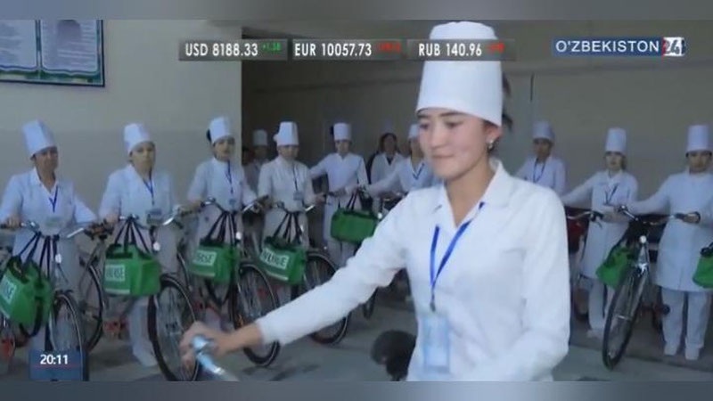 Изрображение 'НОУ-ХАУ В ЗДРАВООХРАНЕНИИ: ВЕЛОПАТРОНАЖНЫЕ МЕДСЕСТРЫ (ВИДЕО)'
