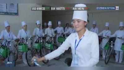 Изрображение 'НОУ-ХАУ В ЗДРАВООХРАНЕНИИ: ВЕЛОПАТРОНАЖНЫЕ МЕДСЕСТРЫ (ВИДЕО)'