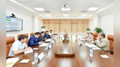 Изрображение 'В Агентстве "Узатом" прошла встреча с представителем МАГАТЭ'