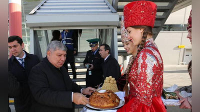 Изрображение 'ВИЦЕ-ПРЕМЬЕР УЗБЕКИСТАНА ГУЛОМЖОН ИБРАГИМОВ ПРИБЫЛ В КАЗАНЬ'