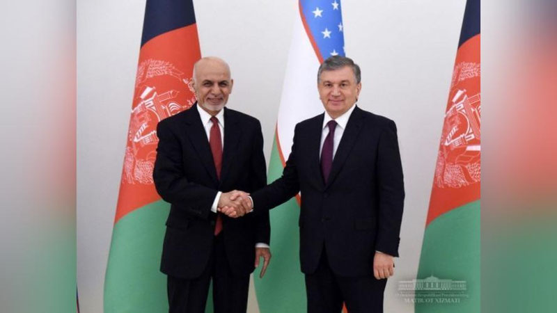 'Ўзбекистон Республикаси Президенти Афғонистон Ислом Республикаси Президентини қабул қилди'ning rasmi