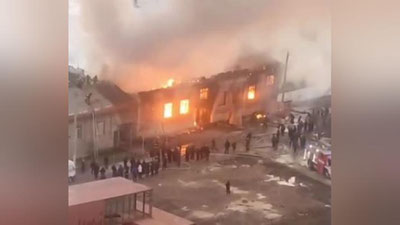 Изрображение 'Страшный пожар в Яшнабадском районе унес жизни женщины и 2-х детей (видео)'