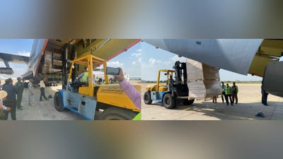 Изрображение 'Рука помощи в трудные дни: в Карачи доставили гуманитарный груз от Узбекистана и УВКБ ООН'