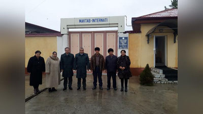 'Kattaqo`rg`on shahridagi maxsus maktab-internatga maishiy texnika sovg`a qilindi'ning rasmi