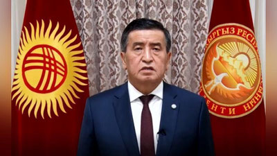 'Qirg`iziston prezidenti mamlakatdagi to`qnashuvlar yuzasidan bayonot berdi'ning rasmi