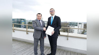 '​Turizm sohasida  O`zbekiston va Germaniyaning ta`lim muassasalari o`rtasida hamkorlik to`g`risidagi kelishuvga erishildi'ning rasmi