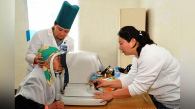 'JANUBIY KOREYaNING “VISION CARE SERVISE” XALQARO TAShKILOTI OFTALMOLOGLARI FARG`ONADA'ning rasmi