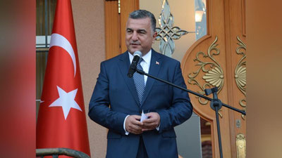 'TURK  ELChISI O`ZBEKISTON PREZIDENTINING MUROJAATNOMASI HAQIDA FIKR BILDIRDI'ning rasmi