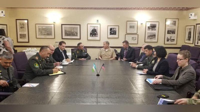 'O`zbekiston Mudofaa vazirligi harbiy delegasiyasi  AQShga tashrif buyurdi'ning rasmi