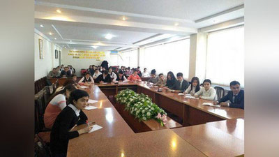 '​Andijonlik talabalarga xorijlik professorlar  onlayn vebinar ma`ruzalar o`qishdi 'ning rasmi