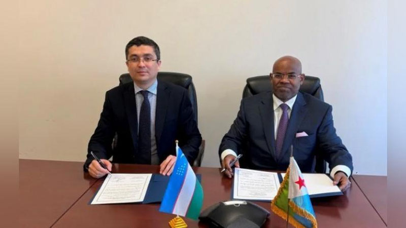 Изрображение 'Узбекистан установил дипломатические отношение с Джибути'