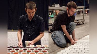 '​Канадалик рассом 66 000 дона стакандаги сув билан она қорнидаги ҳомила суратини чизди (Видео)'ning rasmi