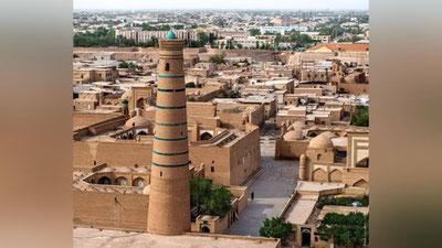 'Fransiya telekanalida Xiva haqida videorolik namoyish qilindi 'ning rasmi