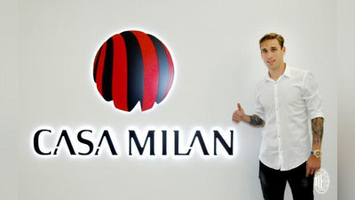 'Лукас Билья "Милан" тиббий кўригидан ўтди 'ning rasmi