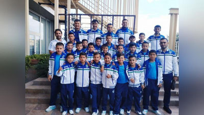 'O`zbekistonlik 22 nafar yosh iqtidor “Real” futbol akademiyasida mashg`ulotlarga kirishdi'ning rasmi