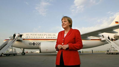 'Merkel G20 sammitiga uchayotgan vaqtda samolyot texnik nosozlik sabab ortga qaytarildi'ning rasmi