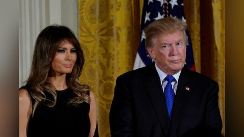 'Трампнинг рафиқаси эрининг хиёнатига қандай муносабатда эканлиги маълум бўлди'ning rasmi