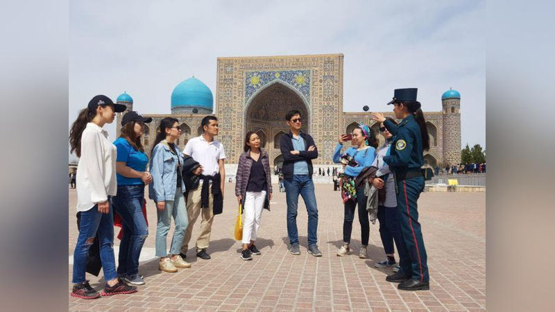 'Qozog`istonning yosh turistlari yurtimizda'ning rasmi
