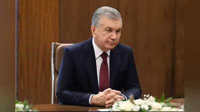 Изрображение 'Президент Узбекистана посетит Азербайджан с государственным визитом'