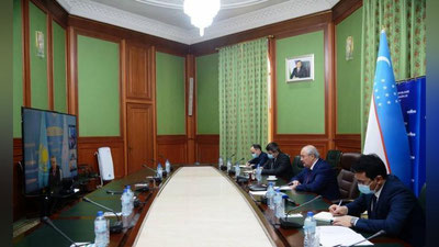 Изрображение 'Главы МИД Организации тюркских государств обсудили ситуацию в Казахстане'