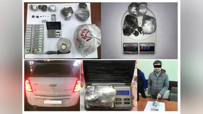 'Bojxonachilar giyohvandlik vositalari savdosi bilan shug`ullanuvchi jinoiy guruh faoliyatiga chek qo`yishdi'ning rasmi